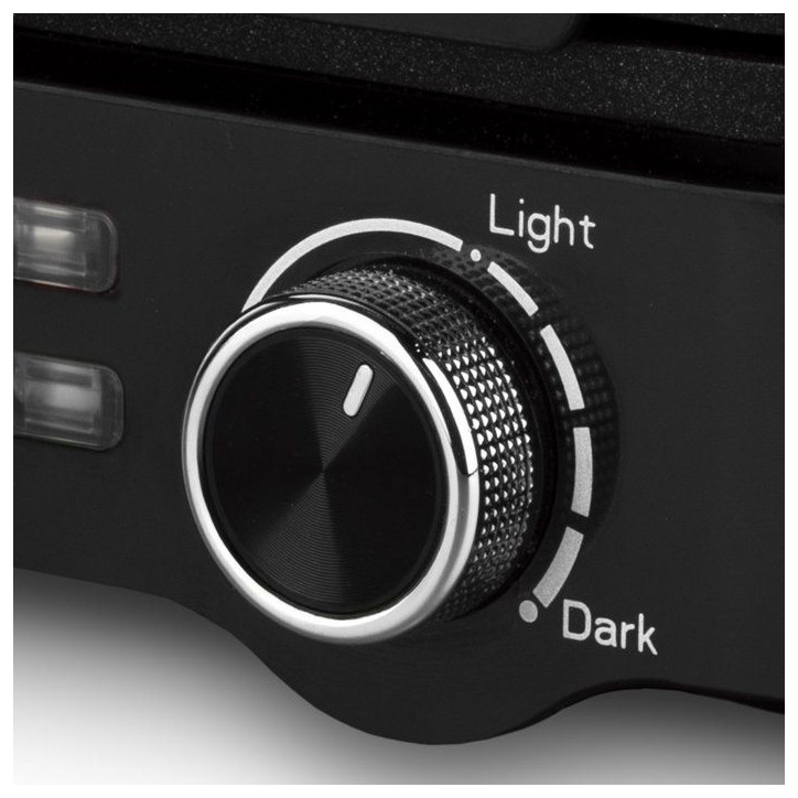 Gaufrier compact - HKoeNIG - GFX420 - 1200 W - Température réglable - Noir Gaufrier compact - HKoeNIG - GFX420 - 1200 W - Température réglable - Noir