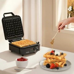 Gaufrier compact - HKoeNIG - GFX420 - 1200 W - Température réglable