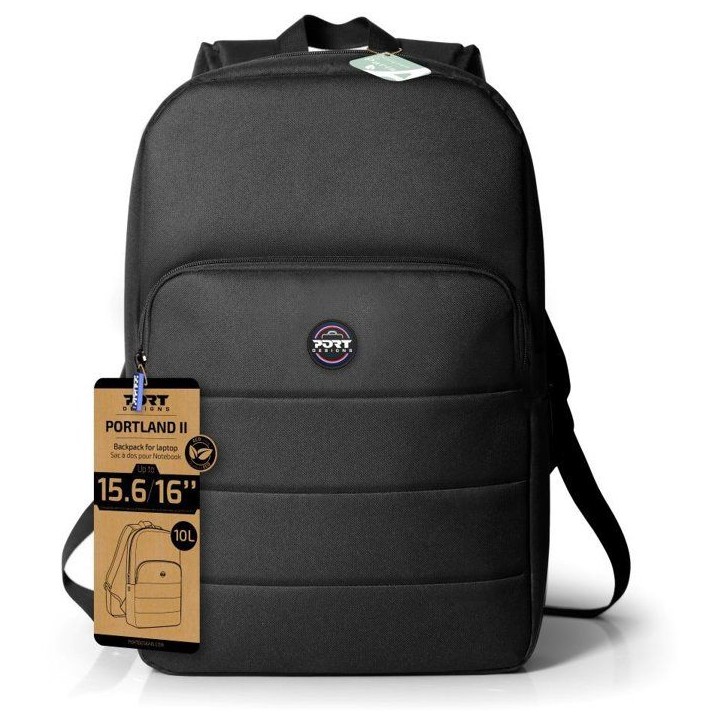 Sac a dos PC - PORT Designs - PORTLAND II ECO - 15.6/16 pouces - Noir Sac a dos PC - PORT Designs - PORTLAND II ECO - 15.6/16 pouces - Noir
