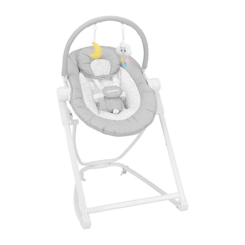 Badabulle Transat en hauteur Compact'Up, Pliage Ultra Compact, Confort Badabulle Transat en hauteur Compact'Up, Pliage Ultra Compact, Confort