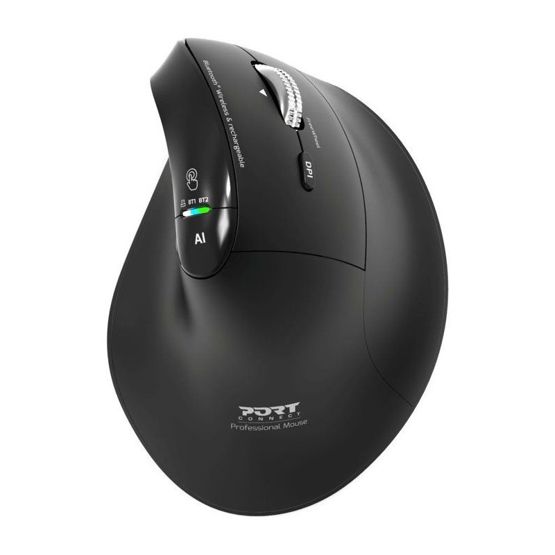 Souris sans fil - PORT Designs - 910204 ERGO AUDITOR - Bluetooth & 2.4