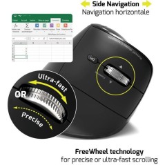 Souris sans fil - PORT Designs - 910204 ERGO AUDITOR - Bluetooth & 2.4