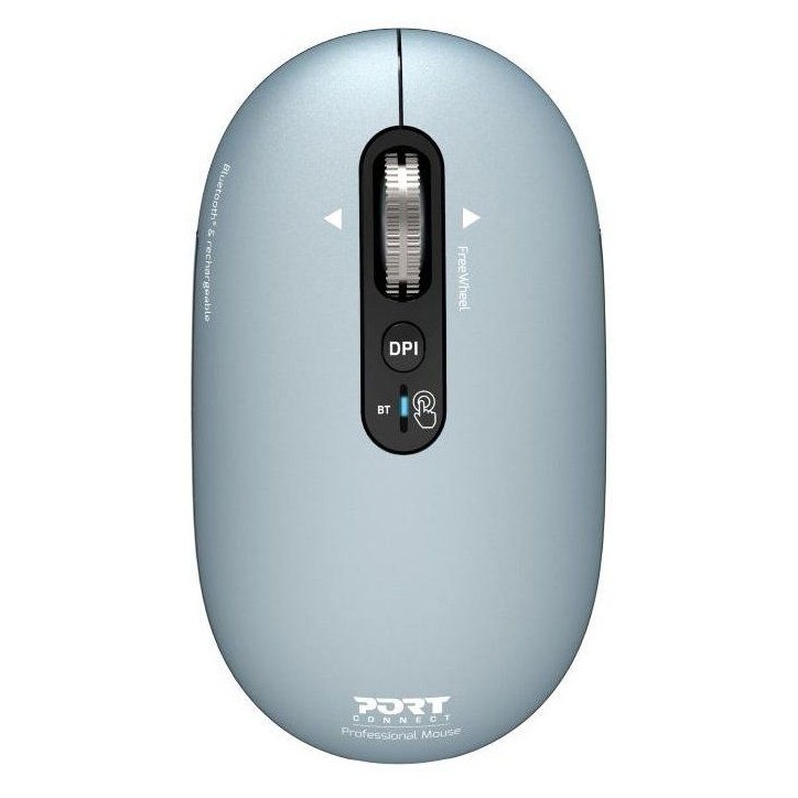 Souris sans fil - PORT Designs - 910500 PURE - Bluetooth - Rechargeable - Bleu sombre Souris sans fil - PORT Designs - 910500 PURE - Bluetooth - Rechargeable - Bleu sombre