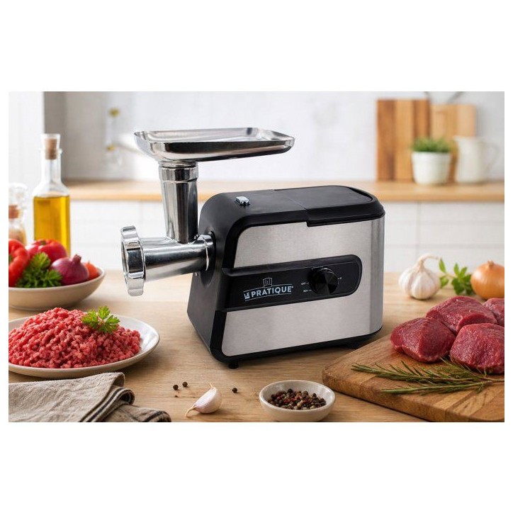 Hachoir a viande électrique - LE PRATIQUE - N°8 - 600 W Hachoir a viande électrique - LE PRATIQUE - N°8 - 600 W