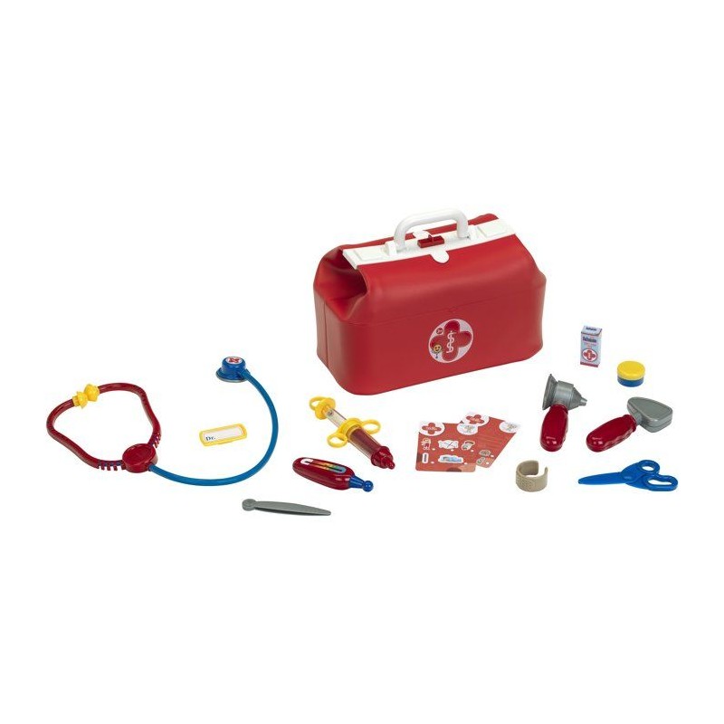 Trousse docteur garnie - KLEIN - 4647 - Nombreux accessoires - Plastiq