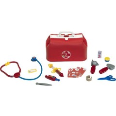 Trousse docteur garnie - KLEIN - 4647 - Nombreux accessoires - Plastique souple - Jouet d'imitation - Des 3 ans