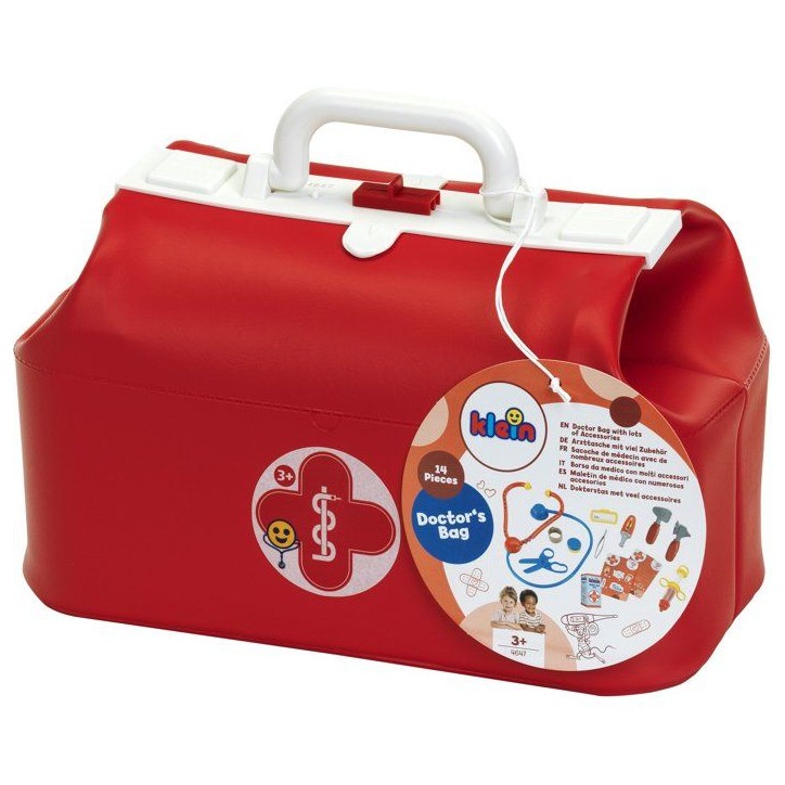 Trousse docteur garnie - KLEIN - 4647 - Nombreux accessoires - Plastique souple - Jouet d'imitation - Des 3 ans Trousse docteur garnie - KLEIN - 4647 - Nombreux accessoires - Plastique souple - Jouet d'imitation - Des 3 ans