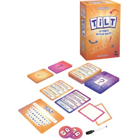 ACTARUS - Tilt- Jeu de société coopératif - Ambiance - Mots a devin