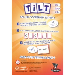 ACTARUS - Tilt- Jeu de société coopératif - Ambiance - Mots a devin