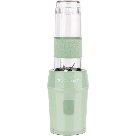 Mini-blender - SWEISS - MOOV7 - 300 W - 570 ml - 2 gourdes - Vert