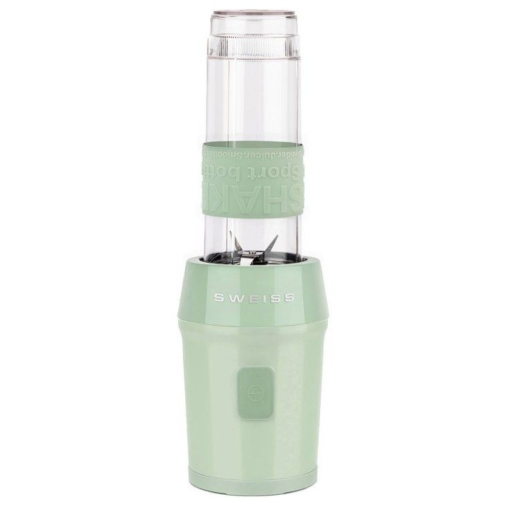 Mini-blender - SWEISS - MOOV7 - 300 W - 570 ml - 2 gourdes - Vert Mini-blender - SWEISS - MOOV7 - 300 W - 570 ml - 2 gourdes - Vert