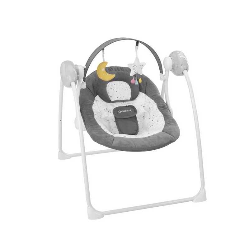 Badabulle Balancelle Electrique Confort - Pliable - Ultra Compact - Ar Badabulle Balancelle Electrique Confort - Pliable - Ultra Compact - Ar