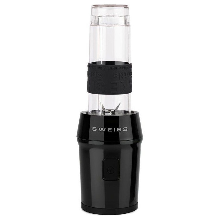Mini-blender - SWEISS - MOOV9 - 300 W - 570 ml - 2 gourdes - Noir Mini-blender - SWEISS - MOOV9 - 300 W - 570 ml - 2 gourdes - Noir