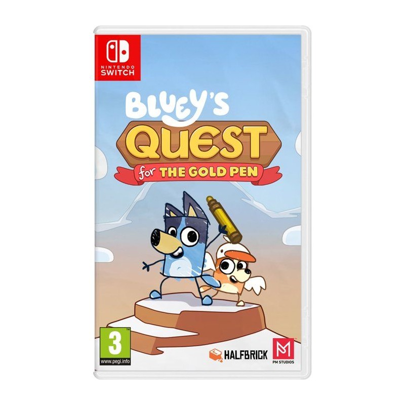 Bluey's Quest for the Gold Pen - Jeu Nintendo Switch