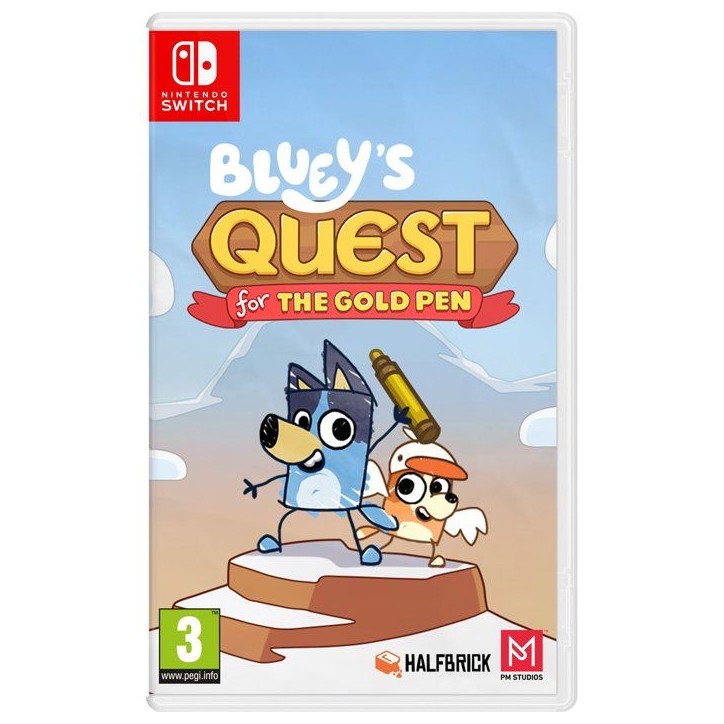 Bluey's Quest for the Gold Pen - Jeu Nintendo Switch Bluey's Quest for the Gold Pen - Jeu Nintendo Switch