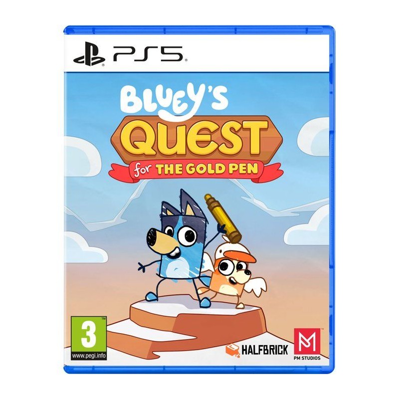 Bluey's Quest for the Gold Pen - Jeu PS5