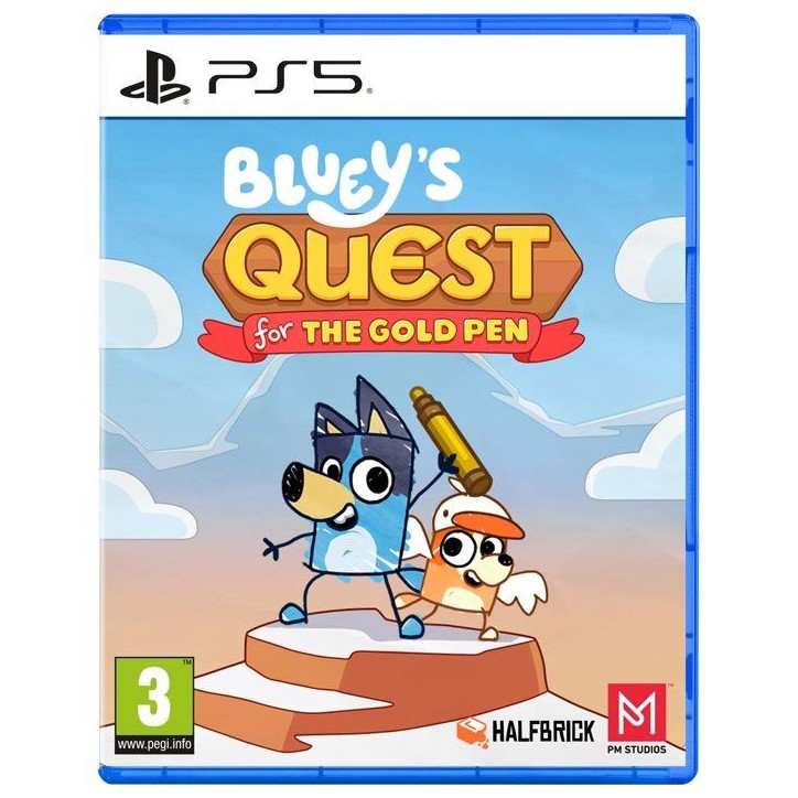 Bluey's Quest for the Gold Pen - Jeu PS5 Bluey's Quest for the Gold Pen - Jeu PS5