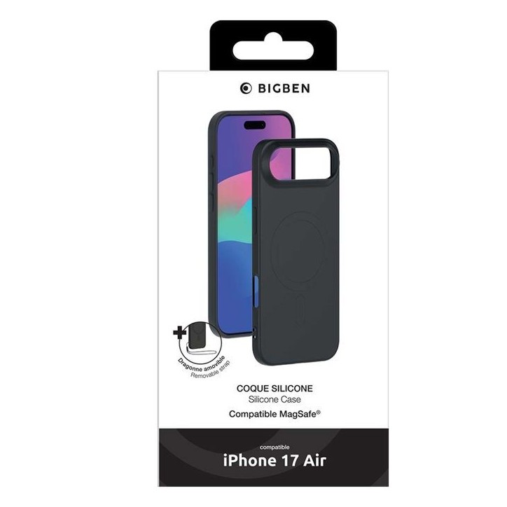Coque MagSafe - IPhone Air - Silicone - Noir Coque MagSafe - IPhone Air - Silicone - Noir