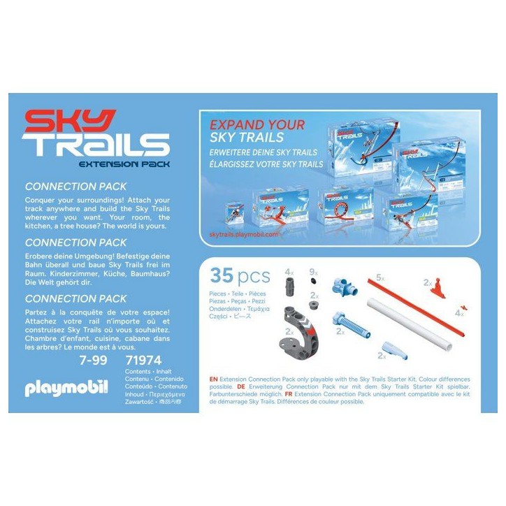 Sky Trails: Connection Pack, Set d'expansion, Circuit aérien, 35 pieces, des 7 ans