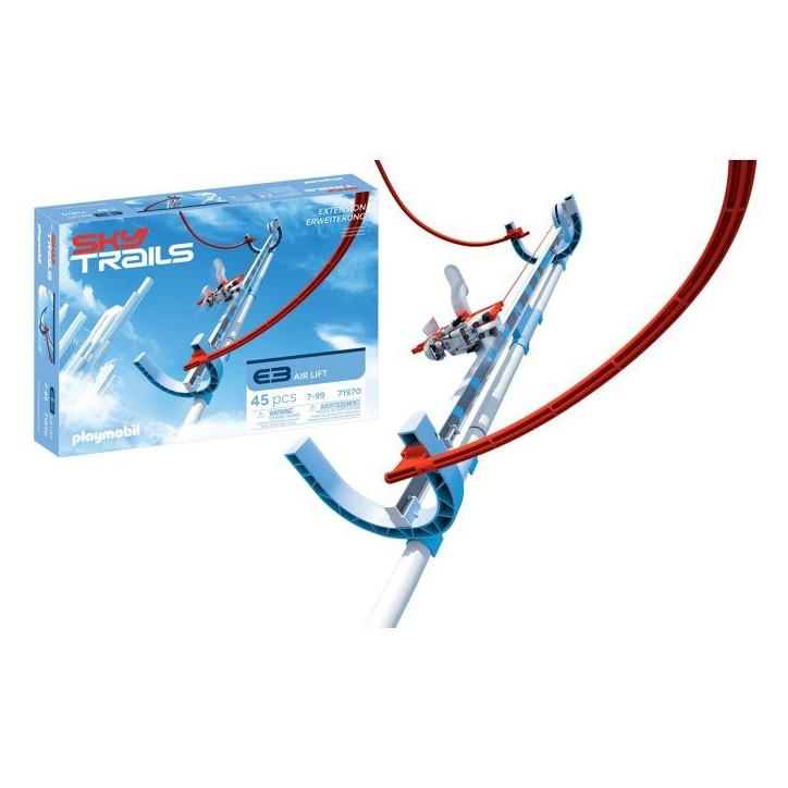 Sky Trails: Air Lift, Set d'expansion, Circuit aérien, 45 pieces, des 7 ans