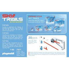 Sky Trails: Flip Rail, Set d'action, Circuit aérien, 20 pieces, des 7