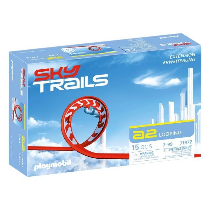 Sky Trails: Looping, Set d'action, Circuit aérien, 15 pieces, des 7 ans