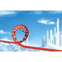 Sky Trails: Looping, Set d'action, Circuit aérien, 15 pieces, des 7 ans