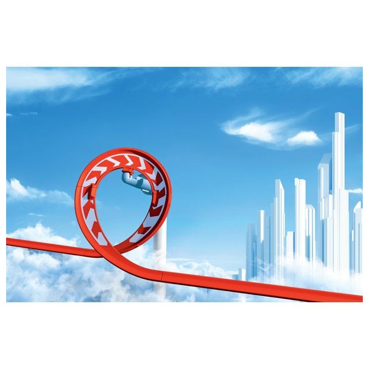 Sky Trails: Looping, Set d'action, Circuit aérien, 15 pieces, des 7 ans