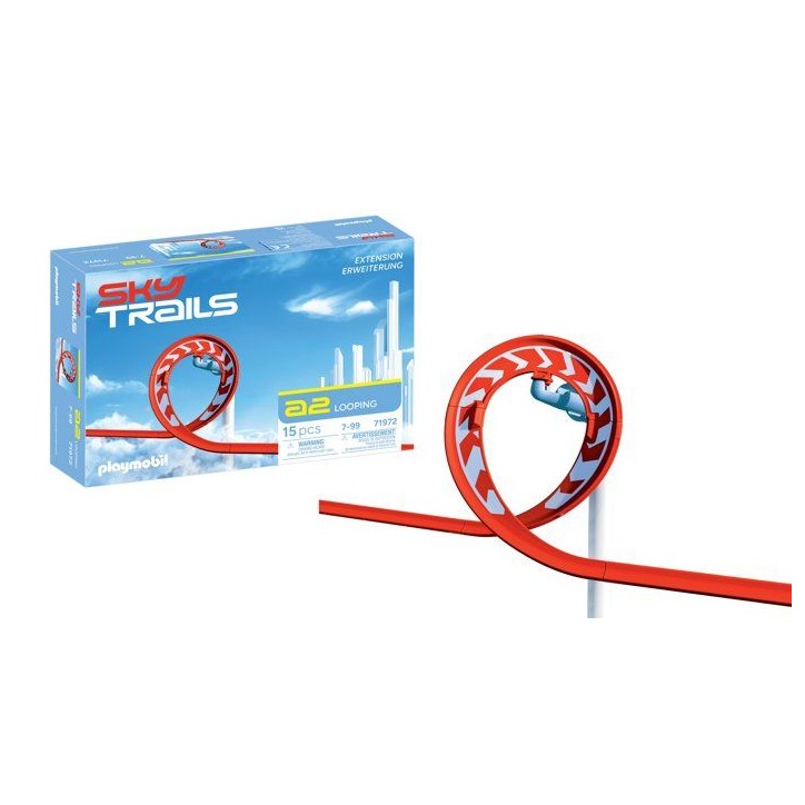 Sky Trails: Looping, Set d'action, Circuit aérien, 15 pieces, des 7 ans
