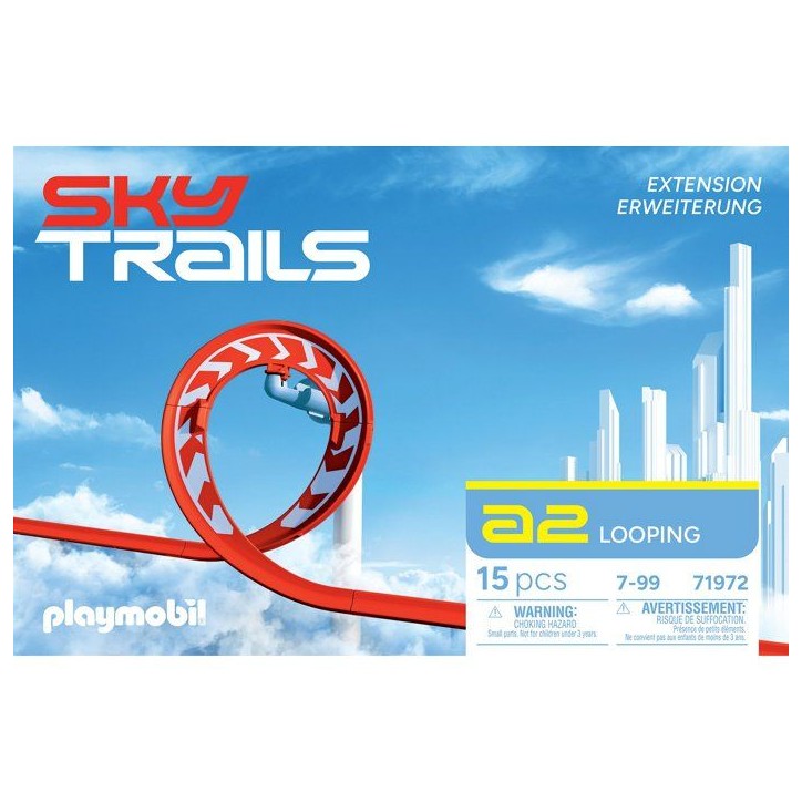 Sky Trails: Looping, Set d'action, Circuit aérien, 15 pieces, des 7 ans