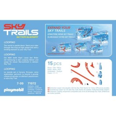 Sky Trails: Looping, Set d'action, Circuit aérien, 15 pieces, des 7 a