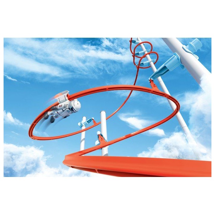 SkyTrails Kit de démarrage, Circuit aérien Starter kit, 231 pieces, des 7 ans