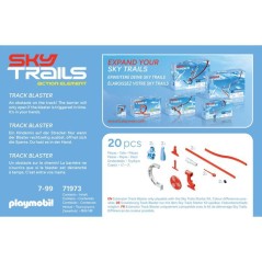 Sky Trails: Track Blaster, Set d'action, Circuit aérien, 20 pieces, d