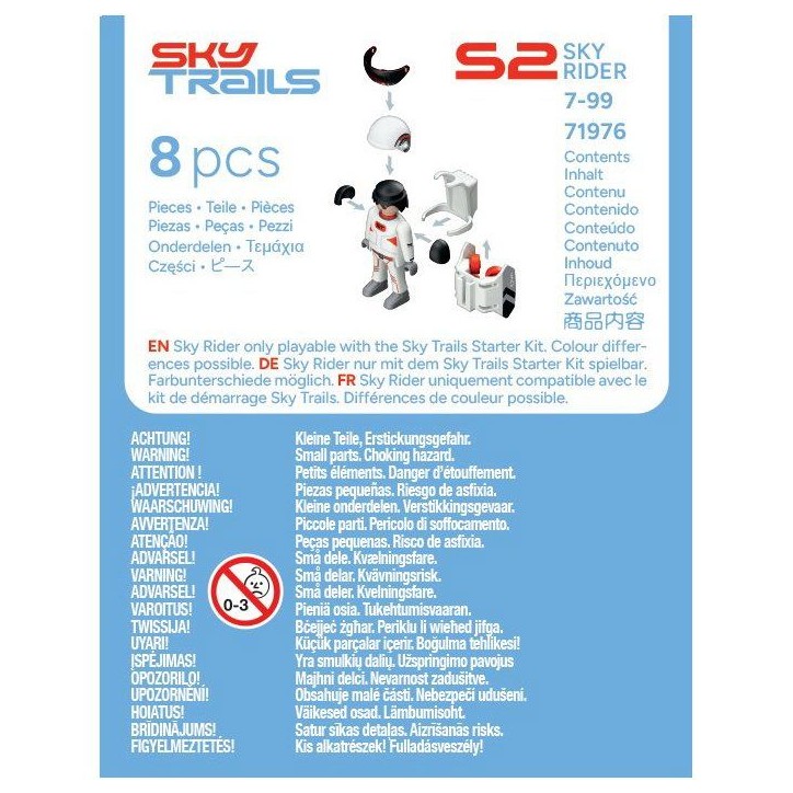 Sky Trails: Sky Rider Personnage, Circuit aérien, 8 pieces, des 7 ans