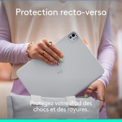 Etui clavier - Logitech - Flip Folio - Pour iPad et iPad Air 11 pouces