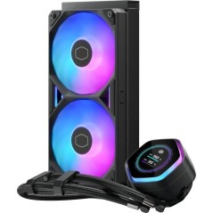 COOLER MASTER - MasterLiquid 240 Atmos II LCD ARGB - Watercooling AIO - Ventilateurs 120mm