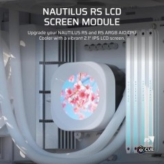 CORSAIR - NAUTILUS LCD RS - Module d'écran - White