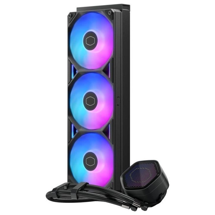 COOLER MASTER - MasterLiquid 360 Atmos II Pixel LED - Watercooling AIO - Ventilateurs 120mm COOLER MASTER - MasterLiquid 360 Atmos II Pixel LED - Watercooling AIO - Ventilateurs 120mm