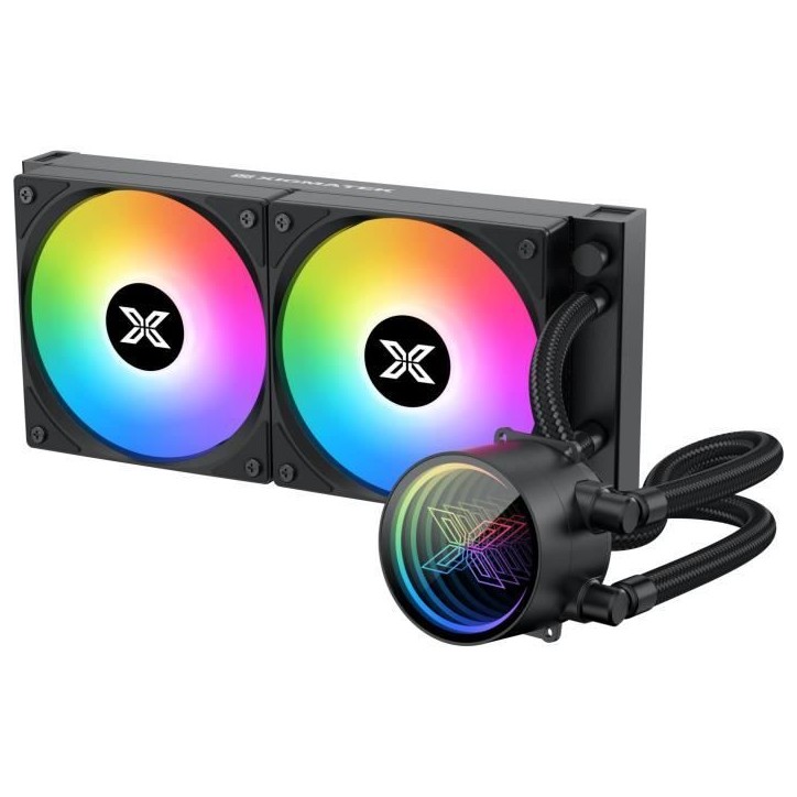 XIGMATEK - Fenix II 240 - Watercooling AIO - Ventilateurs 120mm - ARGB compatible Intel AMD - Noir