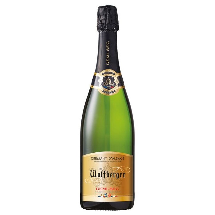 Wolfberger Crémant d'Alsace Demi-Sec - 75cl