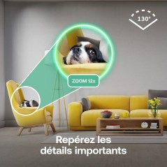Caméra de surveillance - Arlo - Essential 3 2 caméras 2K - Intérieu