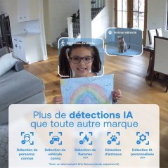 Caméra de surveillance - Arlo - Essential 3 2 caméras 2K - Intérieu