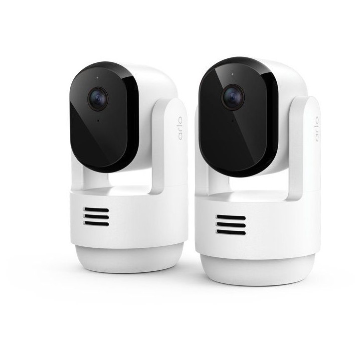 Caméra de surveillance - Arlo - Essential 3 Kit de 2 caméras 2K 360° - Intérieur Caméra de surveillance - Arlo - Essential 3 Kit de 2 caméras 2K 360° - Intérieur