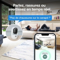 Caméra de surveillance - Arlo - Essential 3 Kit de 2 caméras 2K 360