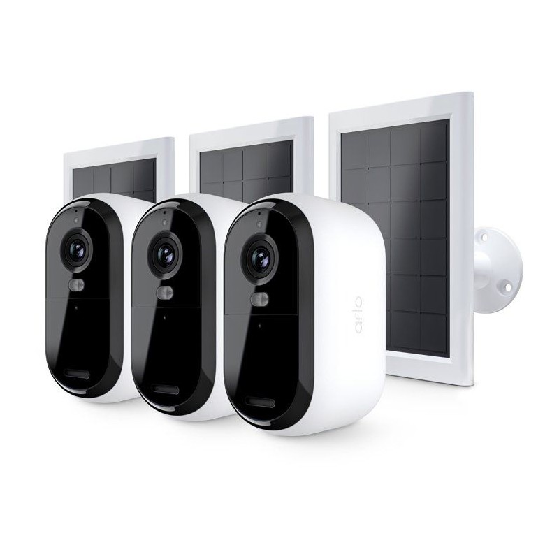 Caméra de surveillance - Arlo - Essential 3+ 3 caméras 2K + 3 pannea