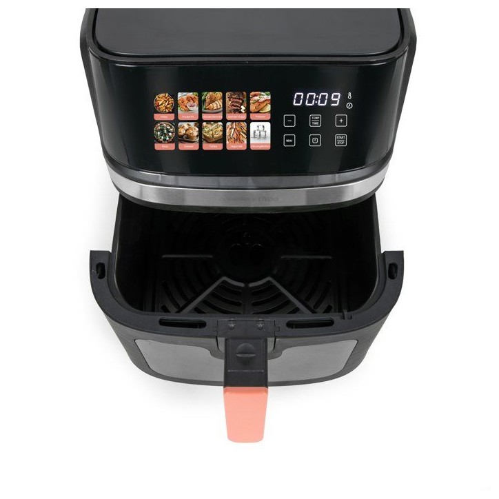 Friteuse sans huile - LIVOO x Marmiton - DOC343CO - 8 L - 1 700 W - 30 recettes via un QR code - Ecran digital 100% tactile Friteuse sans huile - LIVOO x Marmiton - DOC343CO - 8 L - 1 700 W - 30 recettes via un QR code - Ecran digital 100% tactile