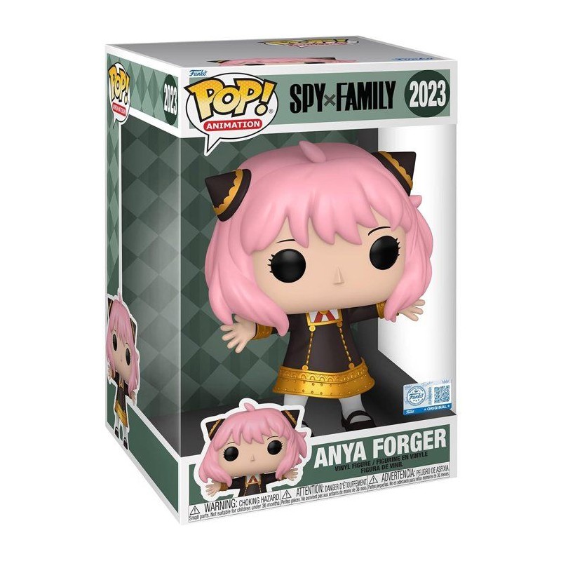 Figurine Funko Pop! - Jumbo Spy x Family Anya Forger - Vinyle