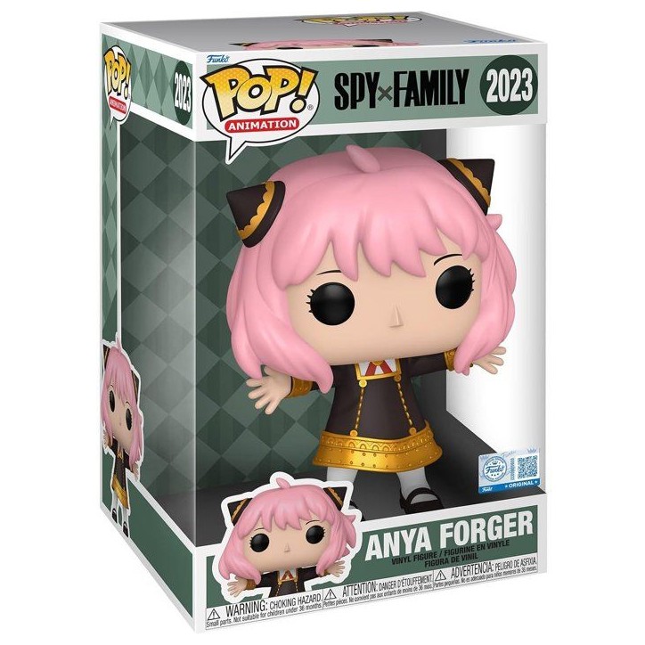 Figurine Funko Pop! - Jumbo Spy x Family Anya Forger - Vinyle Figurine Funko Pop! - Jumbo Spy x Family Anya Forger - Vinyle