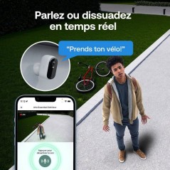 Caméra de surveillance - Arlo - Essential 3 3 caméras 2K - Extérieu