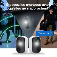 Caméra de surveillance - Arlo - Essential 3 3 caméras 2K - Extérieu